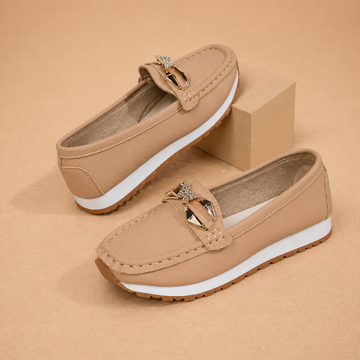 Lily | Buckle Loafers