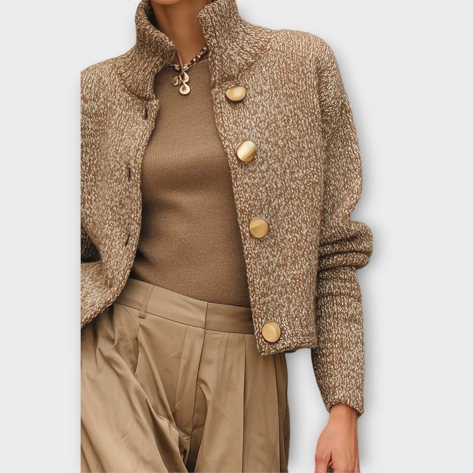 Tabitha | Textured Knit Jacket