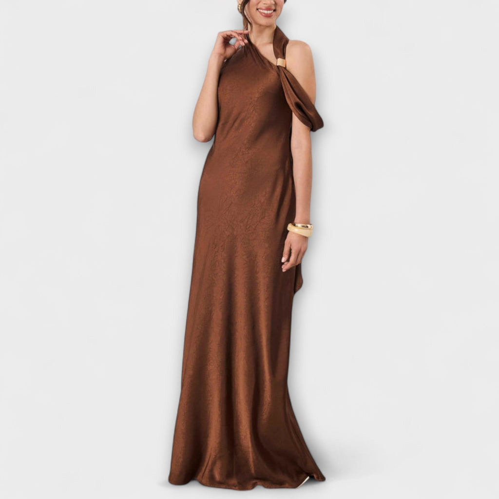 Bianca | One-Shoulder Maxi Dress