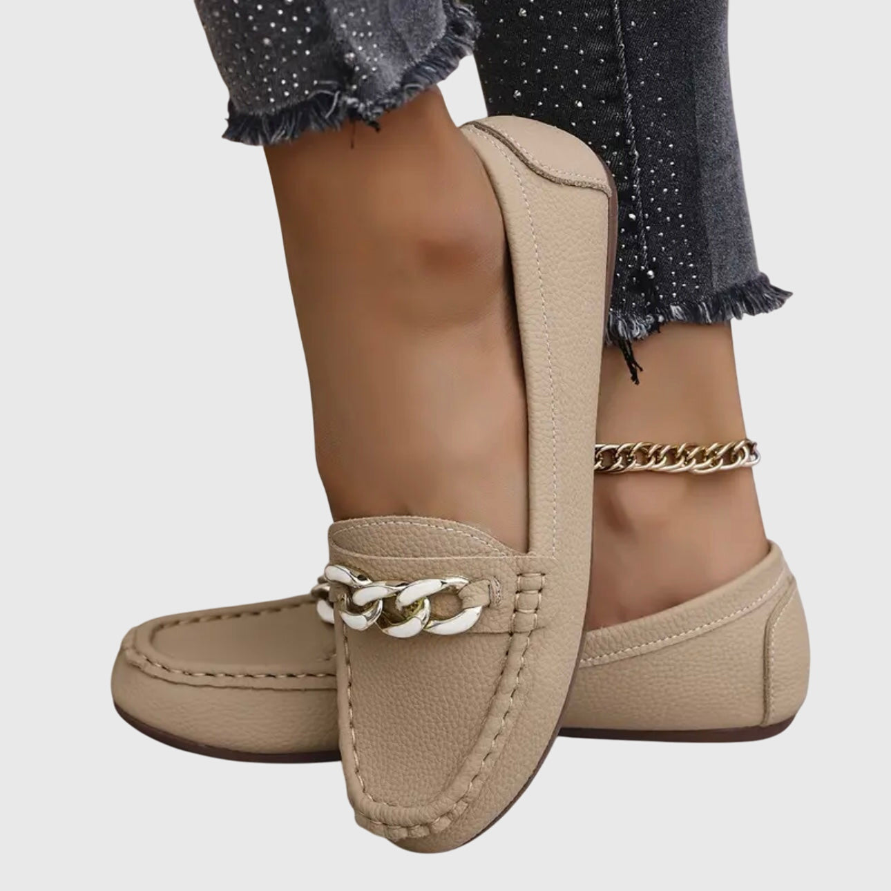 Elodie | Chain Loafers