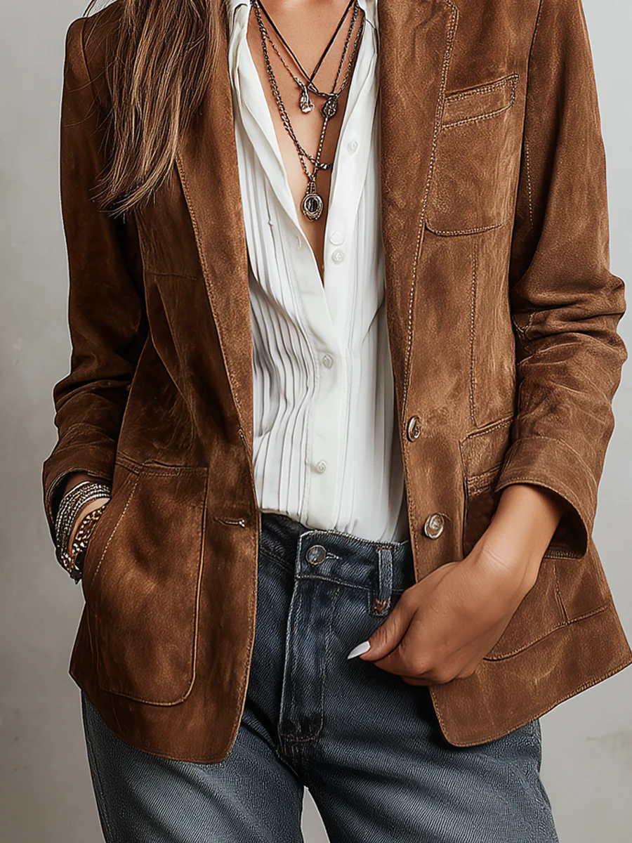 Carlotta | Vintage Lapel Jacket