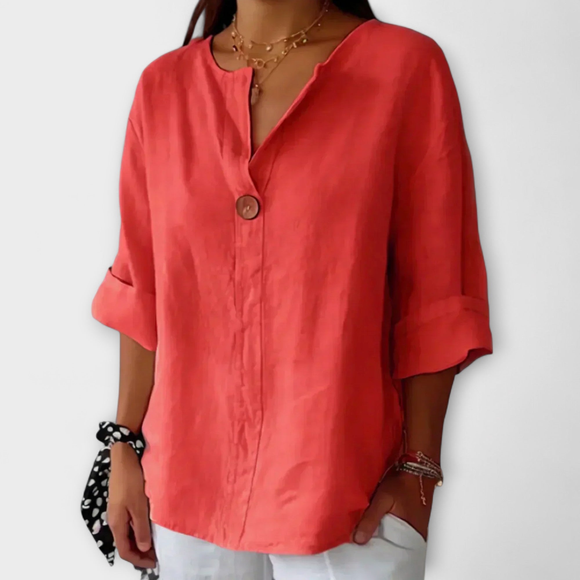 Marguerite | Button Blouse