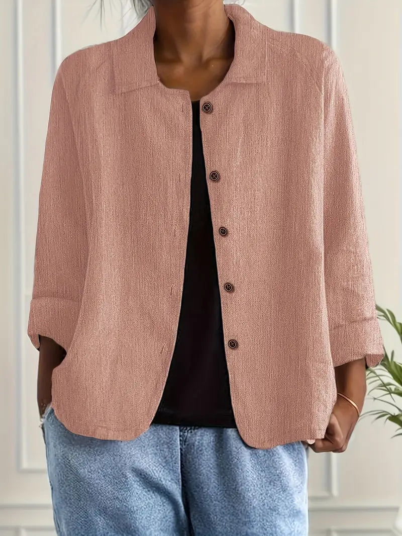 Bernadette | Relaxed Button-Up Jacket