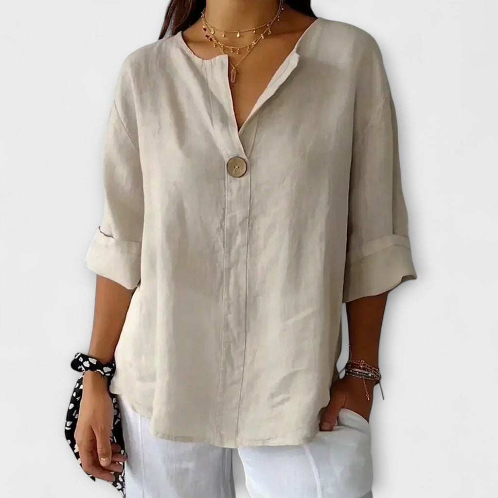 Marguerite | Button Blouse
