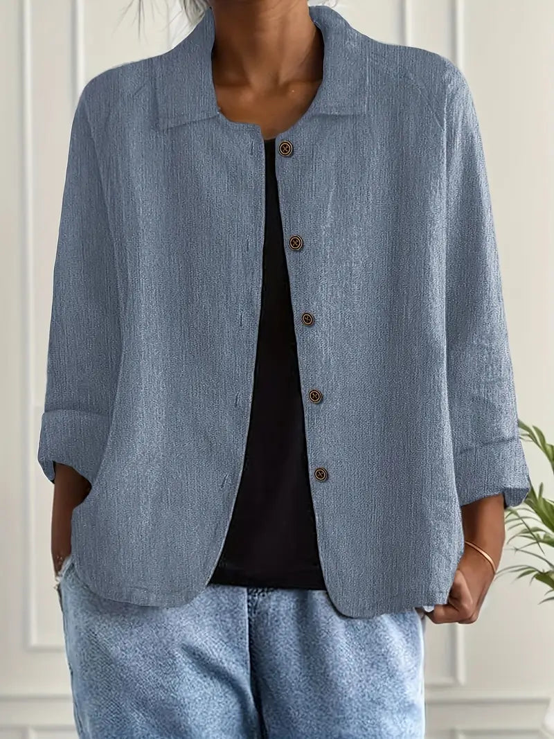 Bernadette | Relaxed Button-Up Jacket