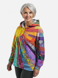 Rosanna | Patchwork Print Hoodie