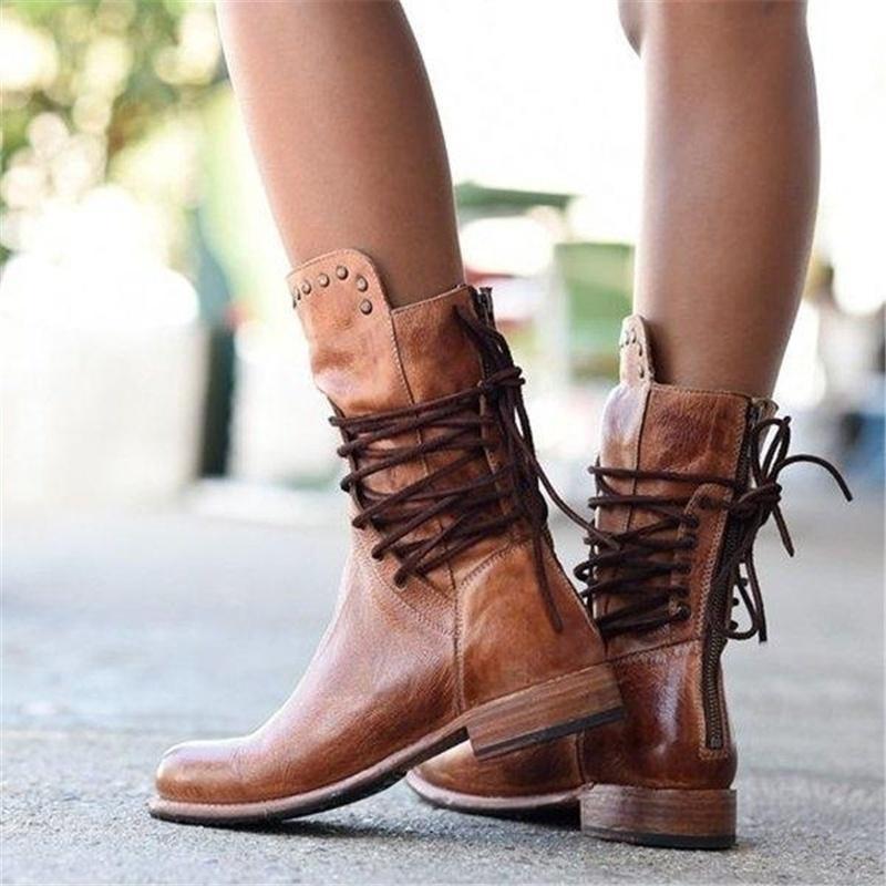 Estelle | Studded Ankle Booties