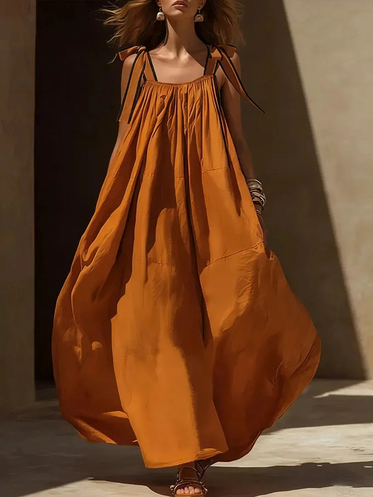 Coralie | Tie-Strap Summer Dress