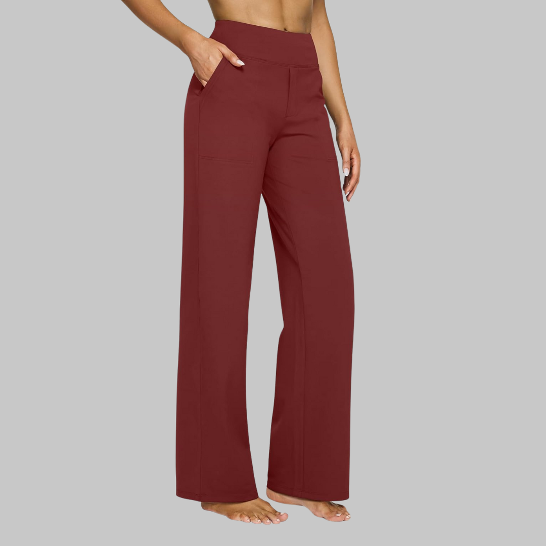 Nora | High-Waist Stretch Trousers