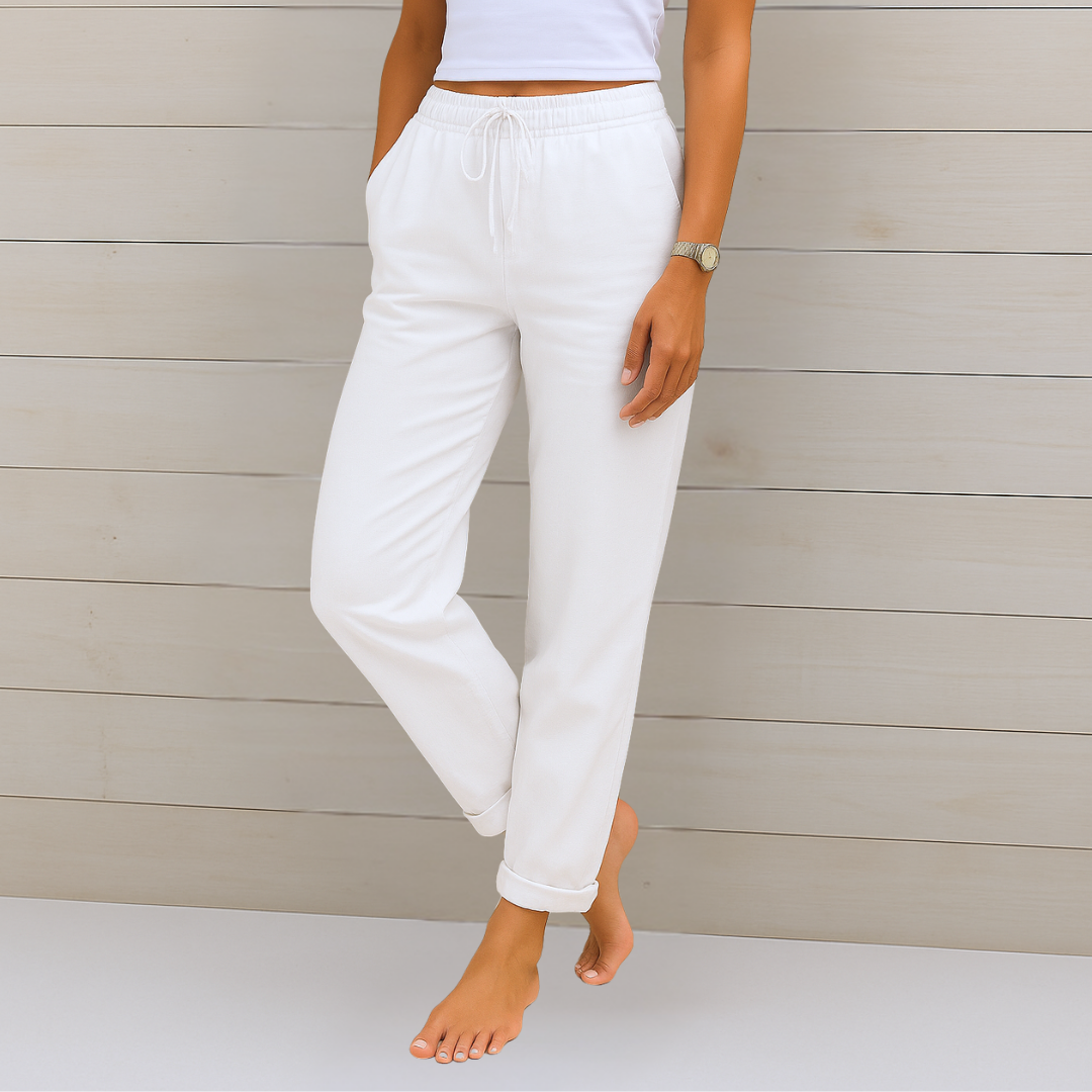 Iona | Drawstring Relaxed Trousers