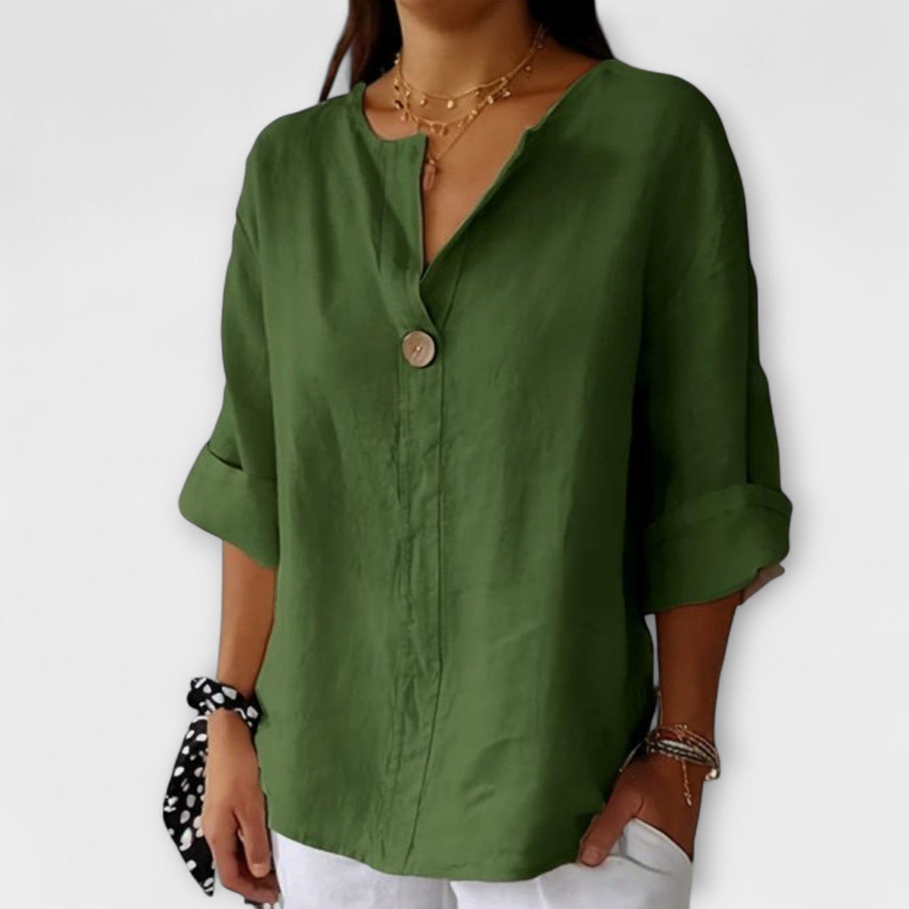 Marguerite | Button Blouse