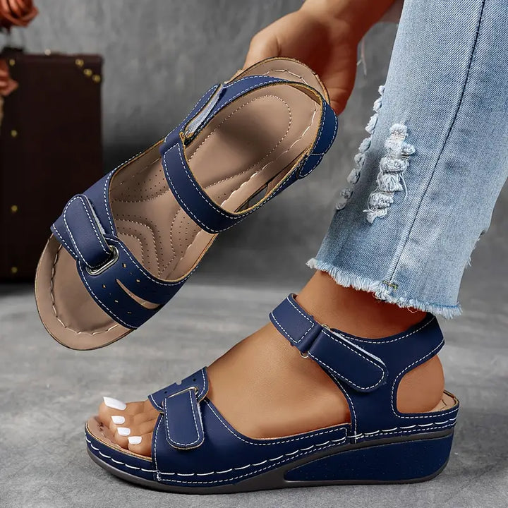 Nina Wedge Heel Sandals