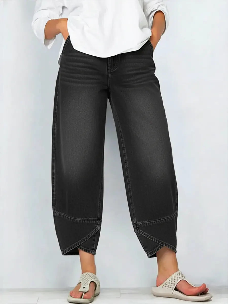 Blair | Cross-Hem Jeans