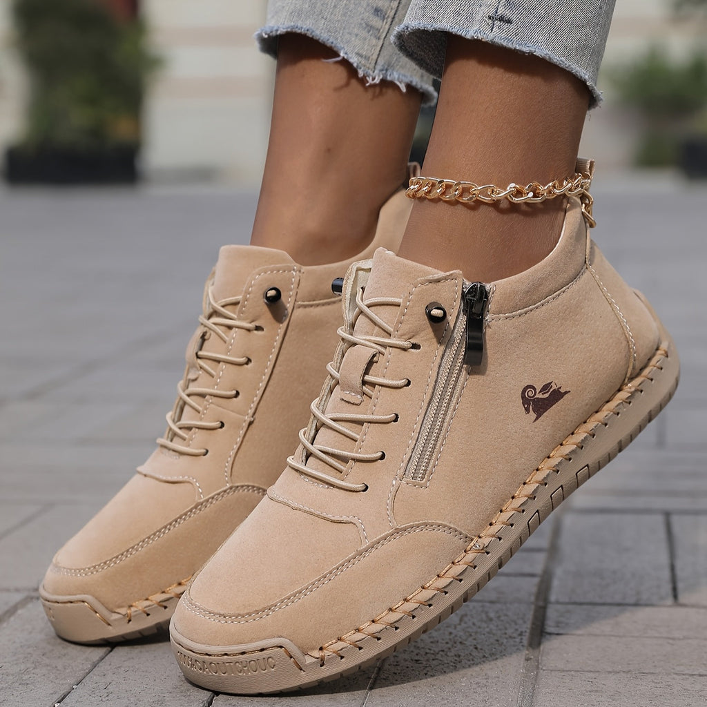 Wilhelmina | Zip-Up Orthopaedic Trainers