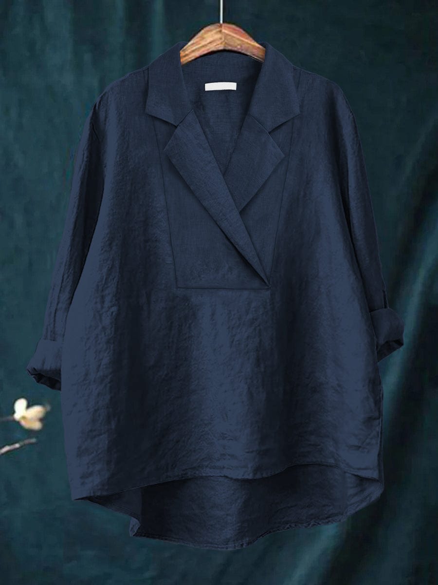 Katrina | Ruffle-Trim Blouse