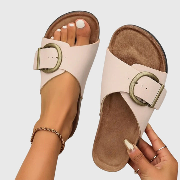 Amber Vintage Buckle Sandals