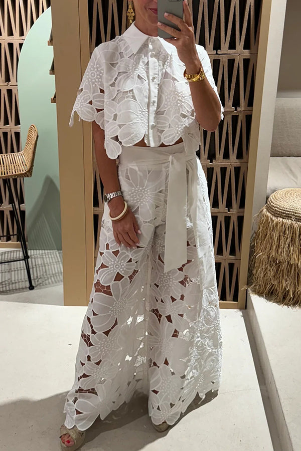 Rosalinda | Lace Two-Piece Set