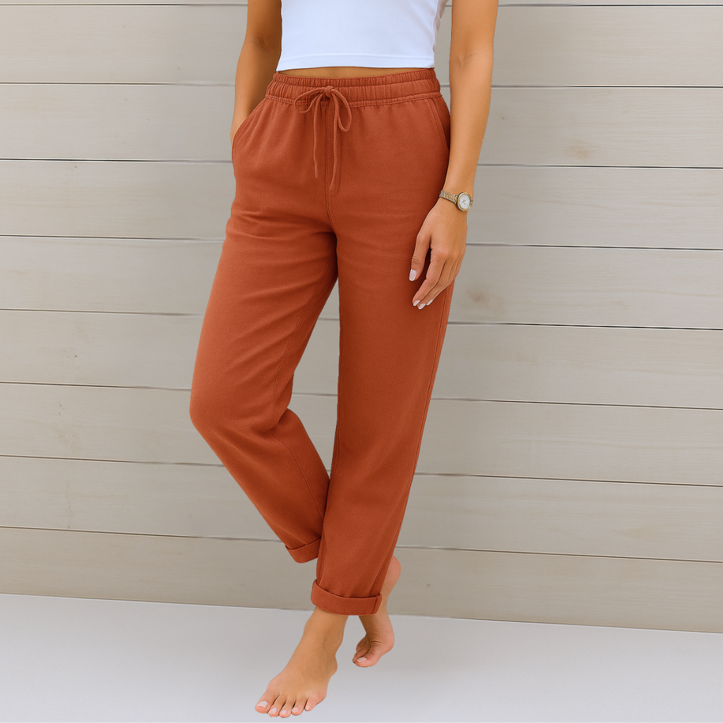 Iona | Drawstring Relaxed Trousers