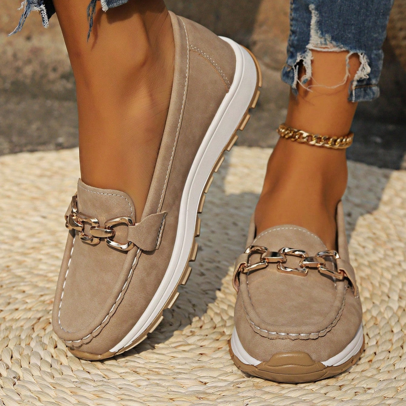 Ella | Orthopaedic Buckle Loafers