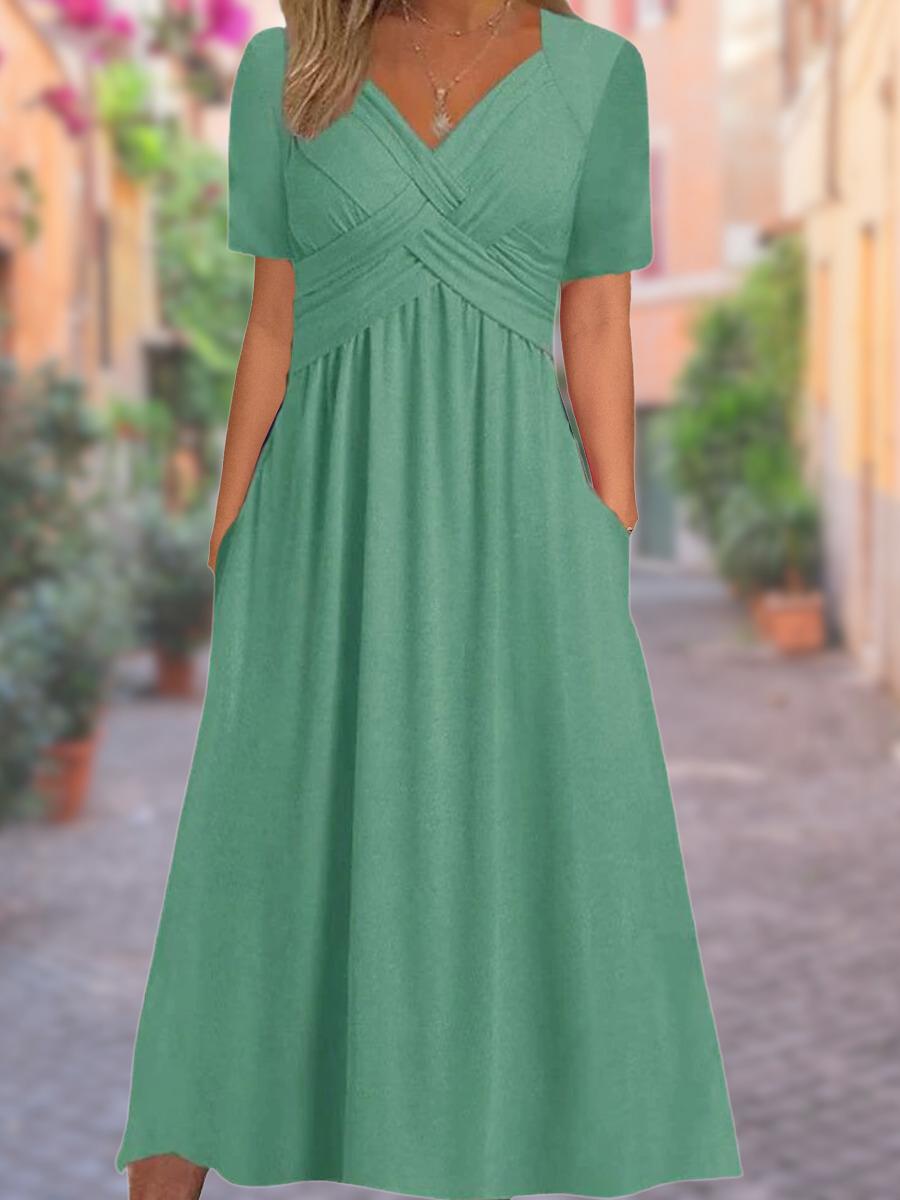 Ceola | Tummy-Smoothing Midi Dress