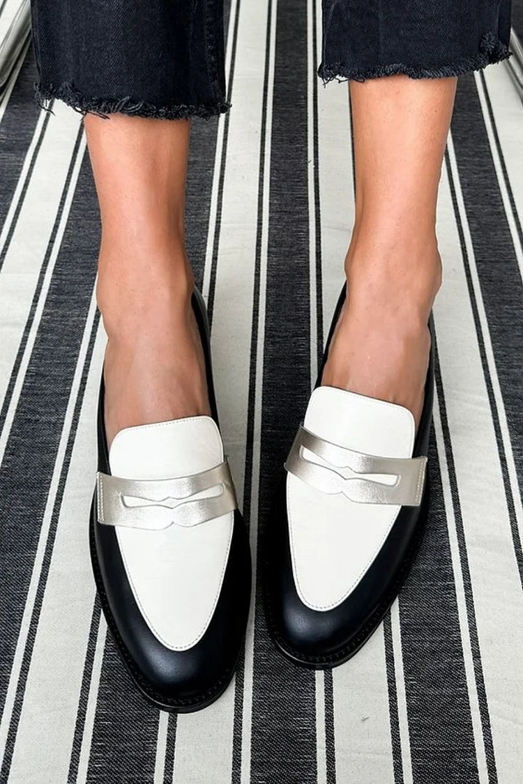 Brigitte | Monochrome Loafers