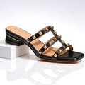 Odette | Studded Slip-On Mules
