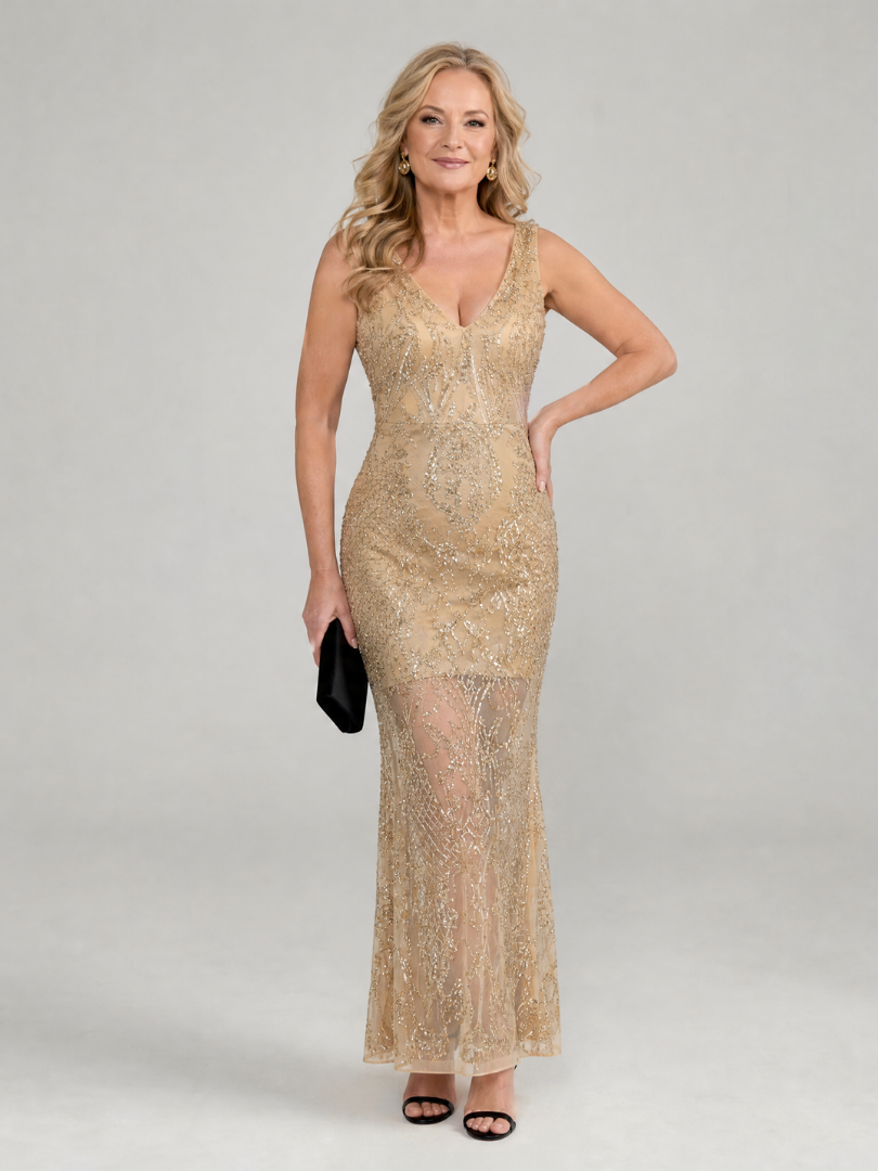Aurelia | Sequin Midi Dress