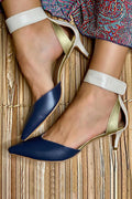Katarina | Two-Tone Slingback Heels
