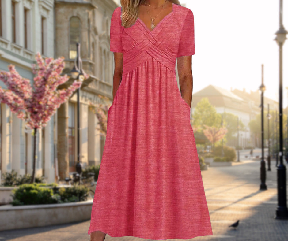 Norah | Wrap Midi Dress