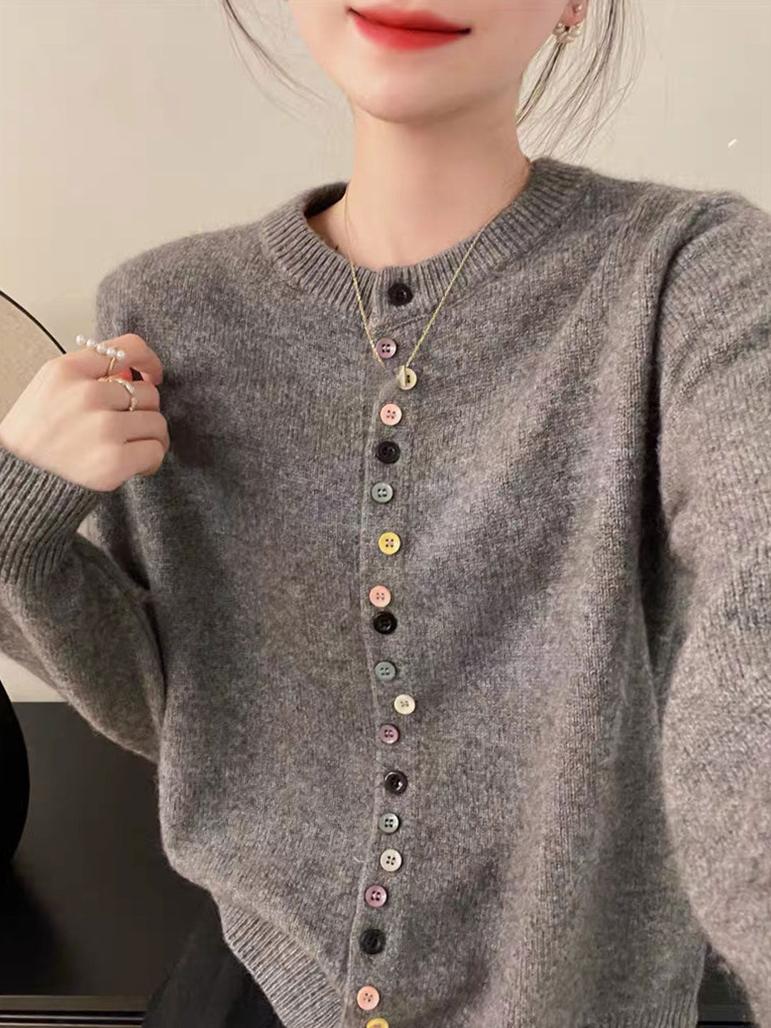 Dinah | Buttoned Cardigan