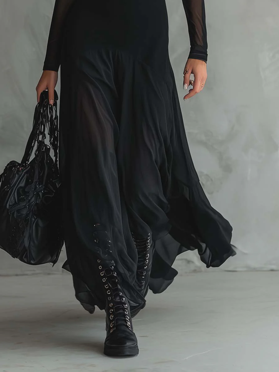 Fern | Patchwork Maxi Dress