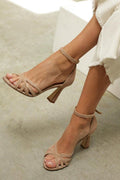 Janet | Pointed Patchwork Heels