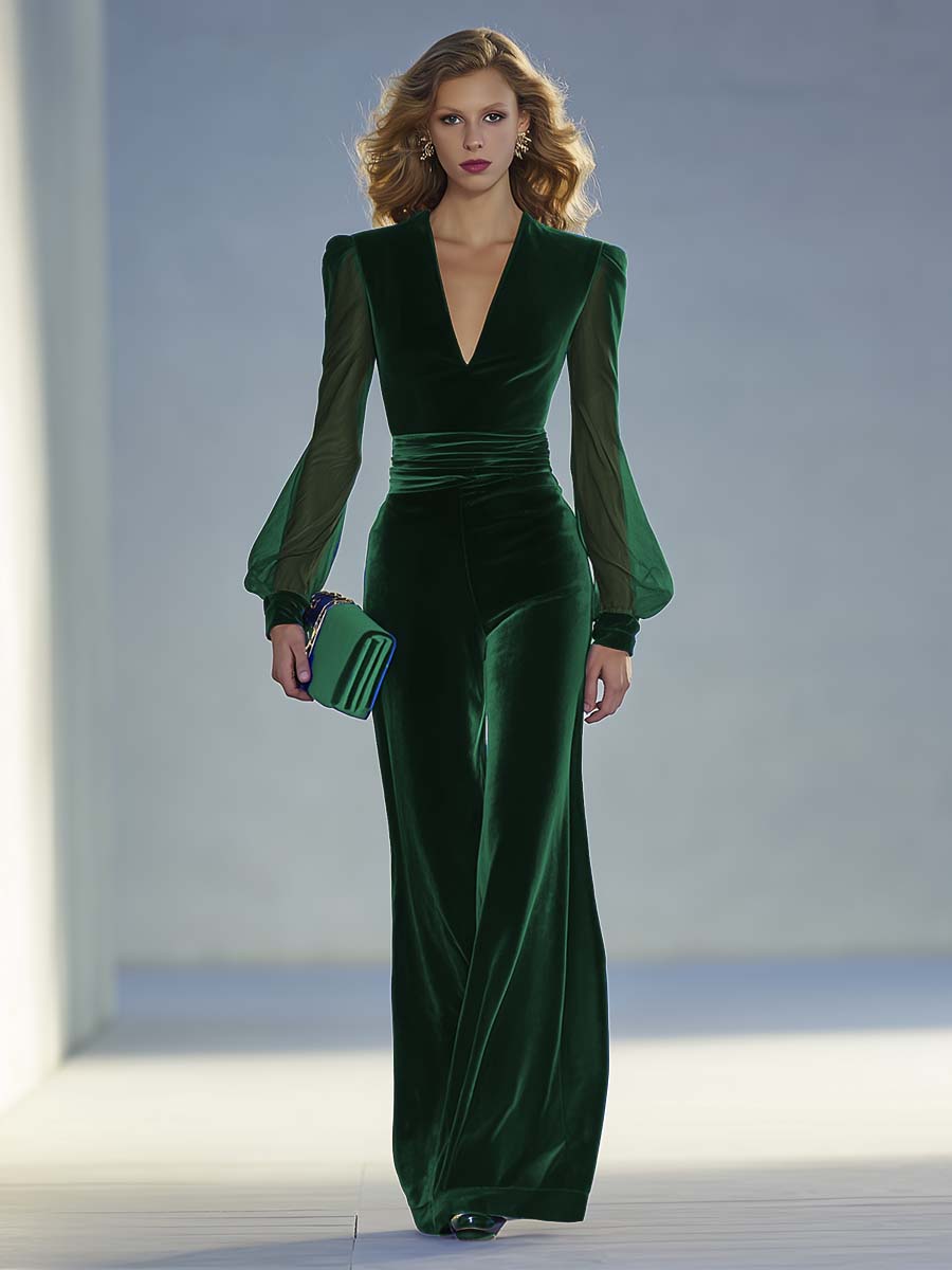 Rosalba | V-Neck Jumpsuit