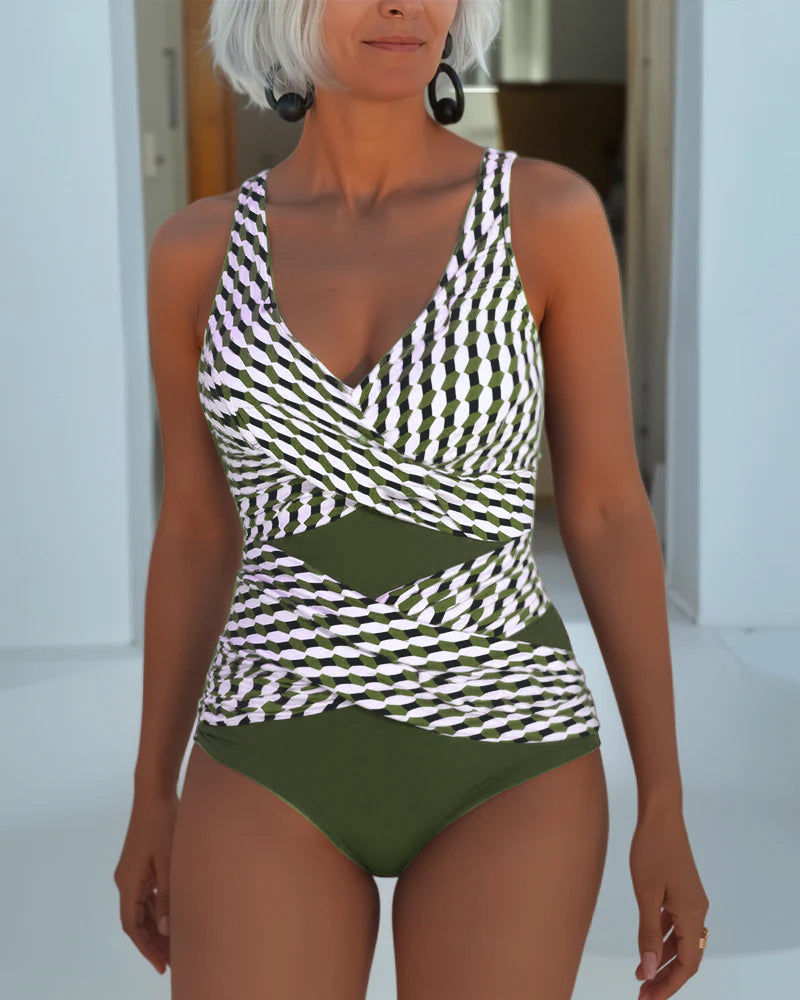 Serena | V-Neck Swimsuit