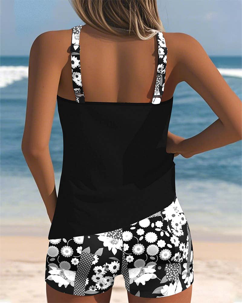 Reina | Tankini and Shorts Set
