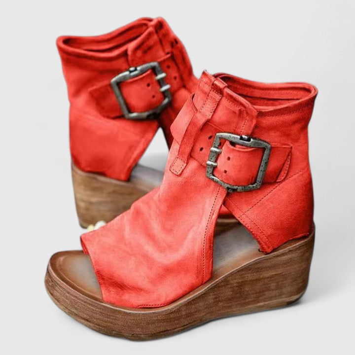 Jess Wedge Sandals