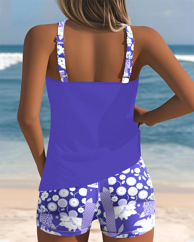 Reina | Tankini and Shorts Set