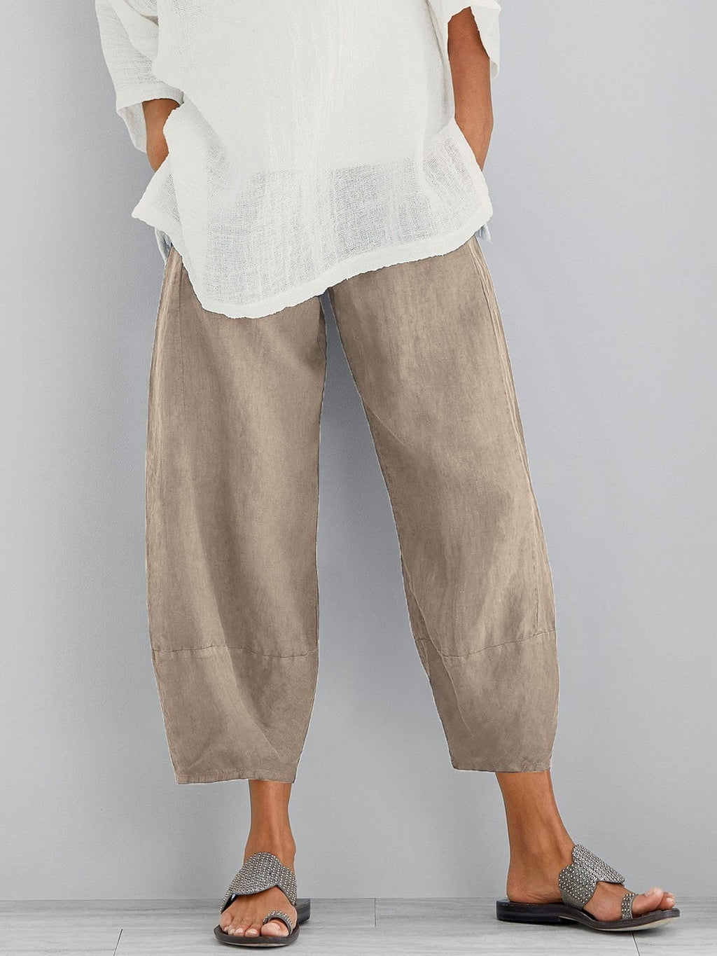 Lucie | Cropped Trousers