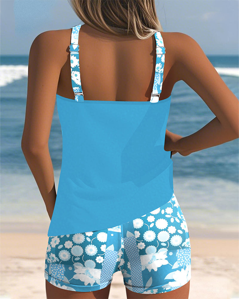 Reina | Tankini and Shorts Set