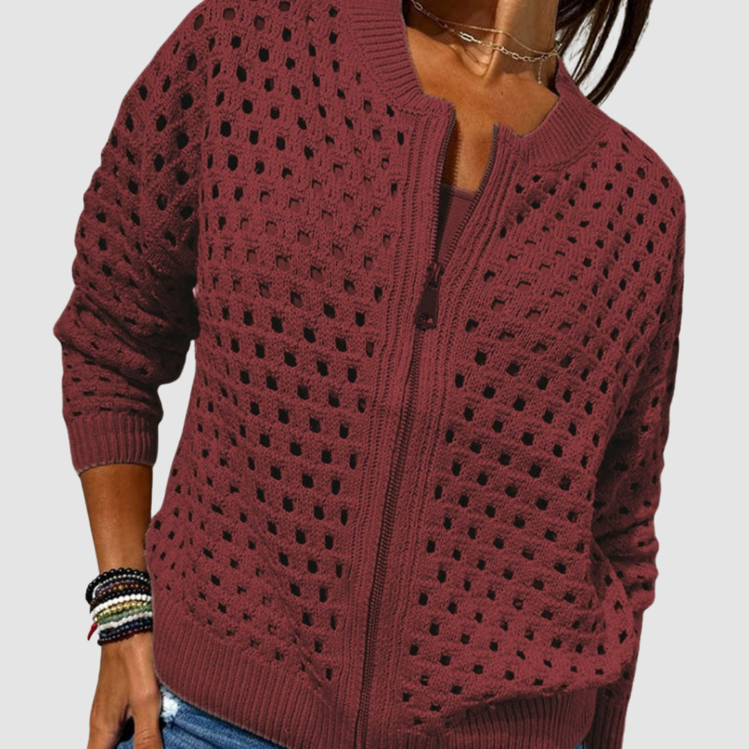 Gemma | Lace Knit Cardigan