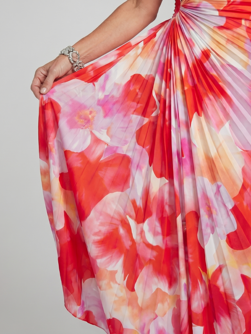 Taya | One-Shoulder Midi Dress