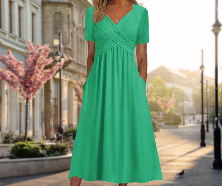 Norah | Wrap Midi Dress