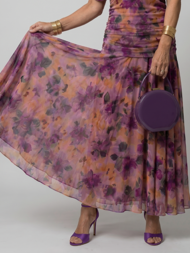 Xenia | Off-Shoulder Midi Dress