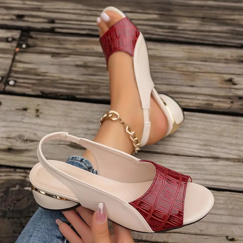 Adeline | Block-Heel Comfort Sandals