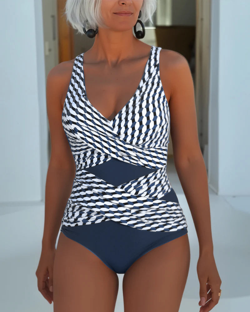 Serena | V-Neck Swimsuit