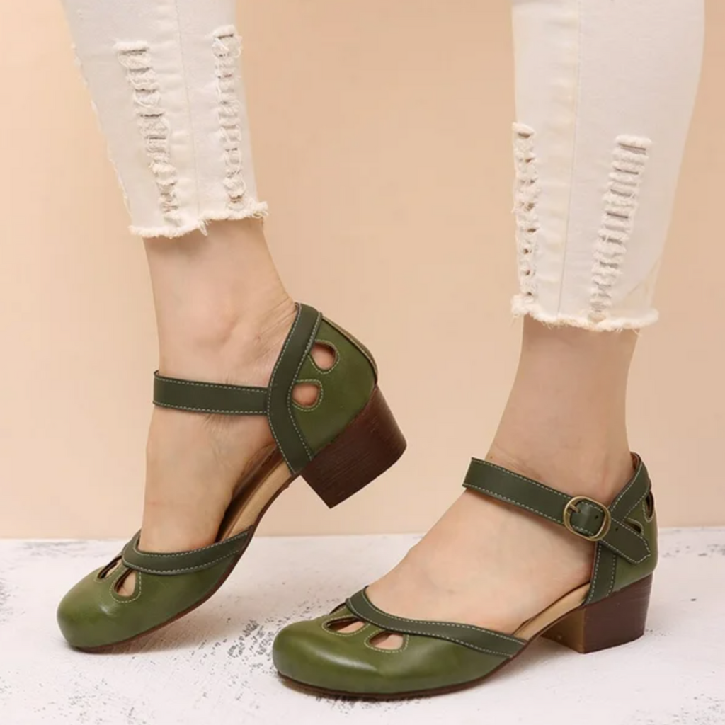 Cordelia | Low-Heeled Orthopaedic Sandals