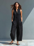 Simone | Sleeveless Jumpsuit