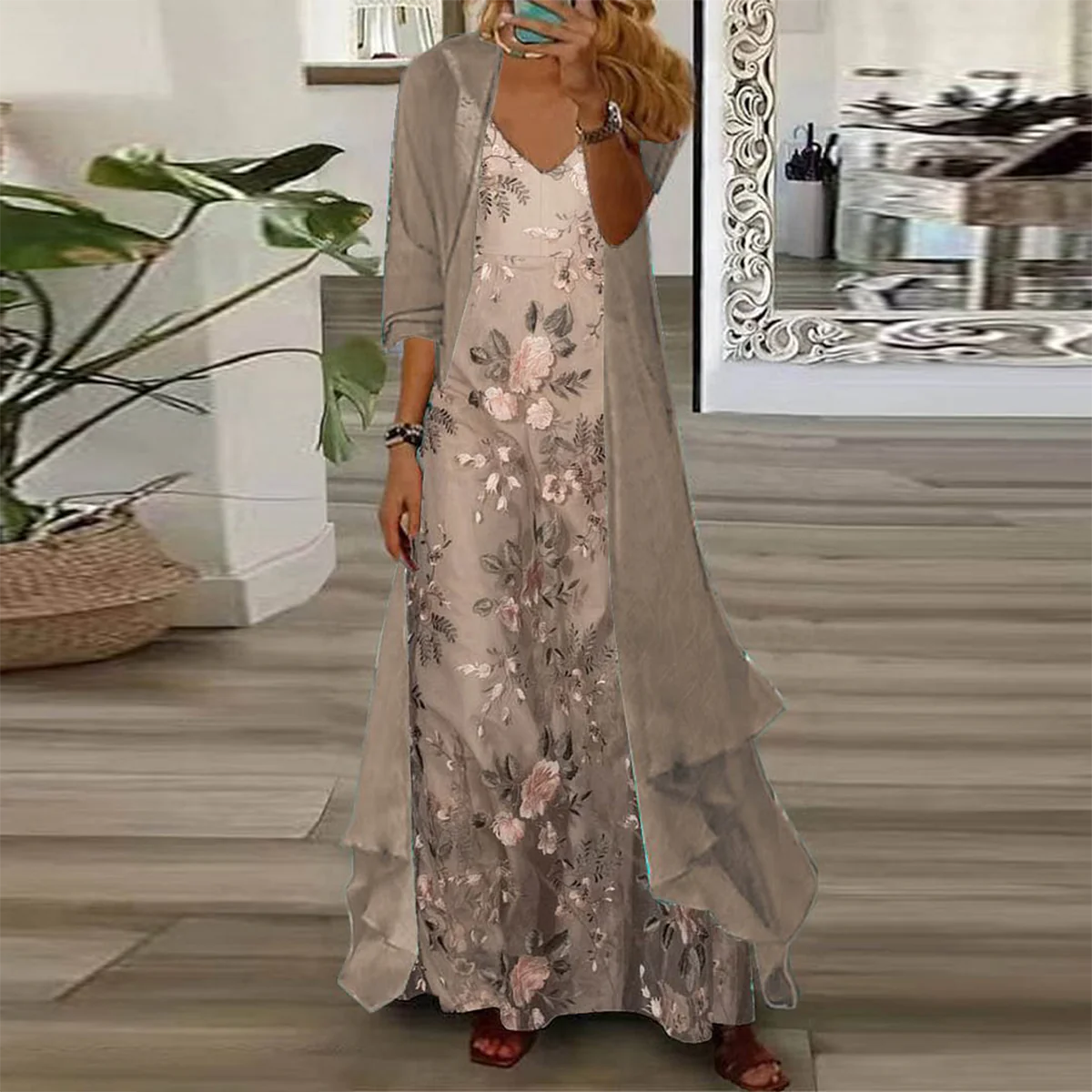 Edda | Floral Maxi Co-ord Set