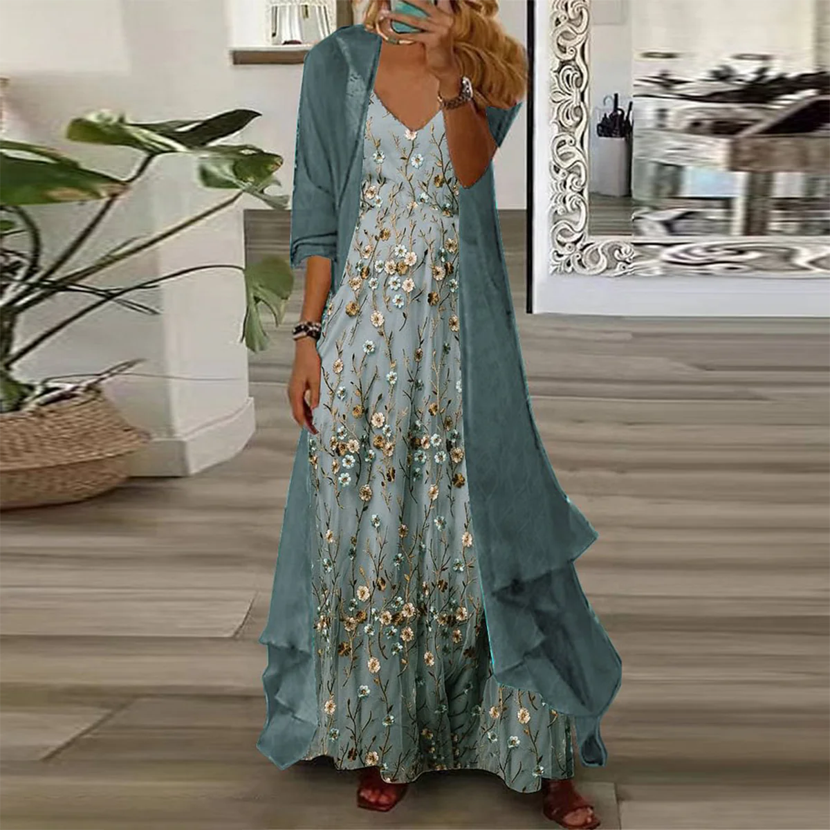 Edda | Floral Maxi Co-ord Set
