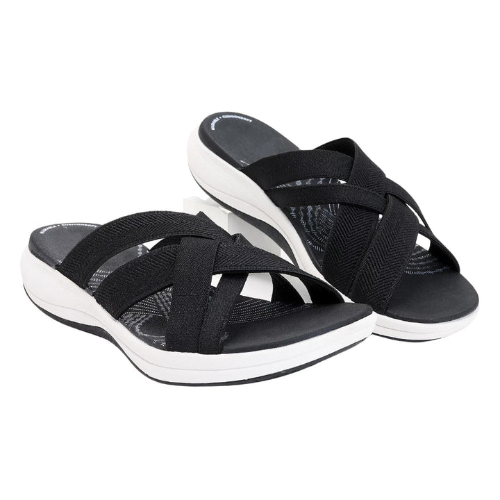 Alera Cross Strap Sandals